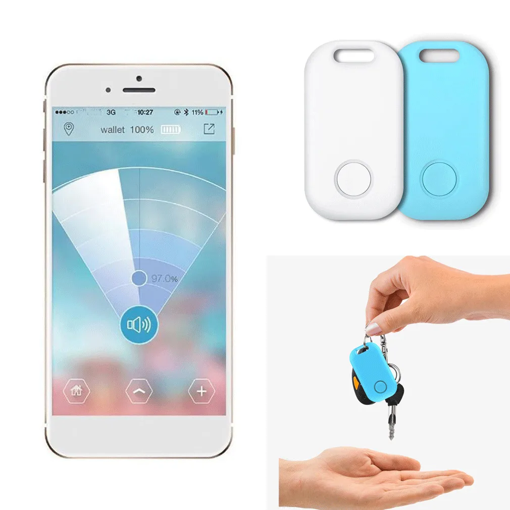 

Pet Supplies Anti Loss Device Dog Tracker Key Finder Bluetooth Locator Mini Hot