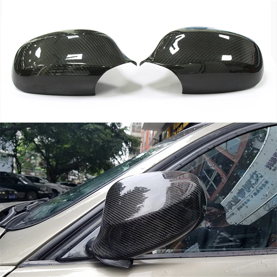 

For E90 3 Series 320 325i Modified 100% Real Carbon Fiber Rearview Mirror Shell Cover