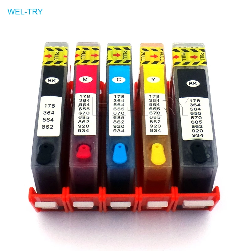 Чернильный картридж с чипами для 178 178XL C5383 C6283 C6383 D5463 B8353 CC335C CN216C CN245C cn256c CN503C CQ521C 5521 |