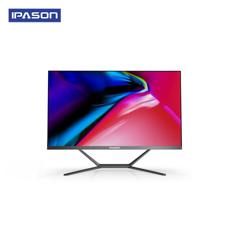  IPASON all in one PC 23.8inch Intel 6 Core gaming computer i5 8400 240G SSD DDR4 8G RAM WIFI Blueto