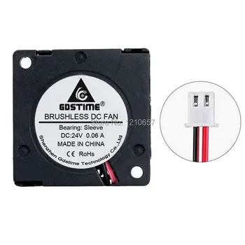 

100 PCS lot DC Brushless Cooling Blower Fan 24V 2Pin 30mm 3cm 30x30x10mm 3010