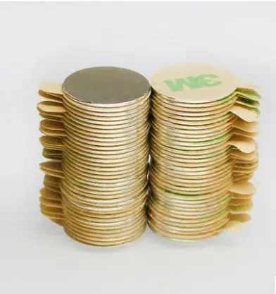 

20pcs 20 x 1 mm Neodymium Magnet Rare Earth with 3M Adhesive Permanet Magnets for Art Craft 20*1mm