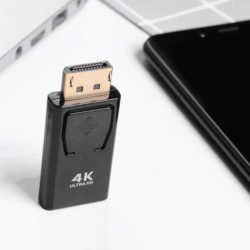 ALLOYSEED 4K x 2K DisplayPort DP Male to HDMI Female Adapter Dp To Hdmi конвертер кабельный разъем для HDTV PC Monitor| |