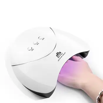

Nail Lamp 24W LED UV GEL Nail Dryer Curing Lamp Timer Setting Curing All Gels Portable Nail Polish Manicure Machine