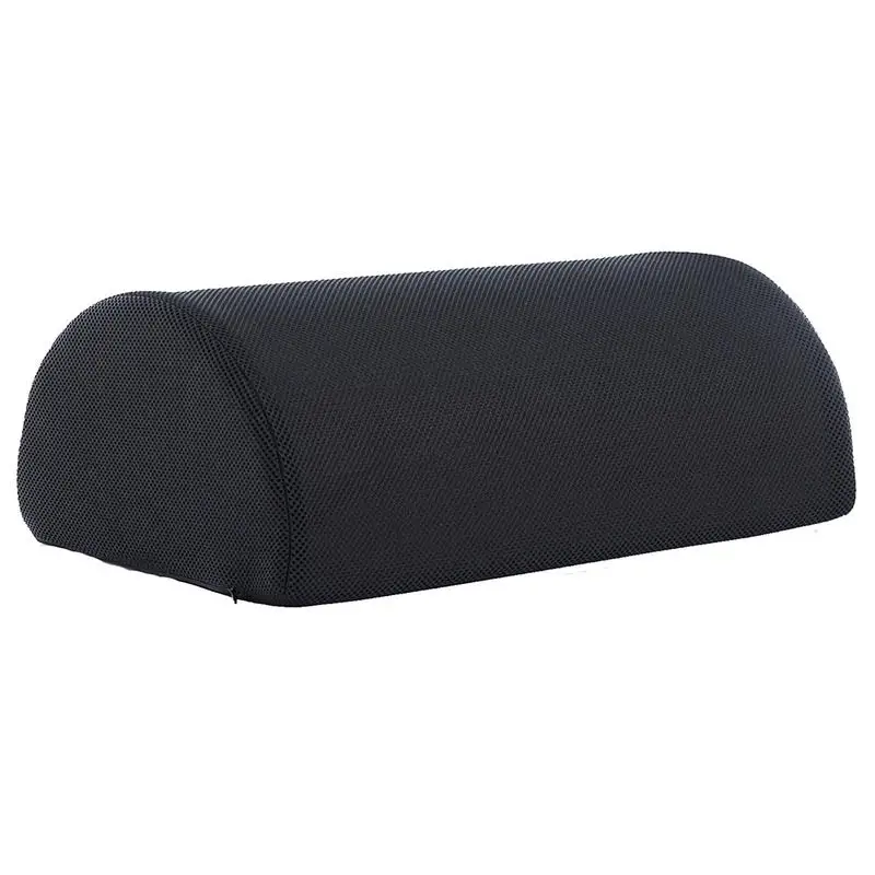 

Black Memory Foam Back Cushion Footrest Pillow Pad Soft Comfort Breathable Bed Backrest Pad Detachable Slow Rebound Cushions