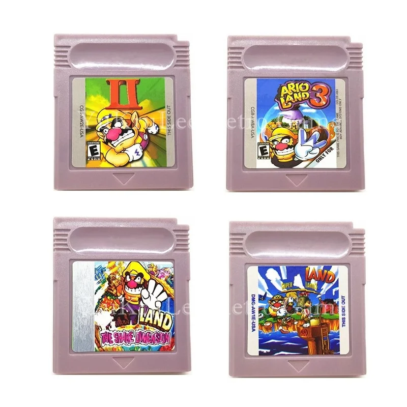 

Video Game Cartridge Card Wari Series for 16 Bit Game Console US/EU General Version English Language