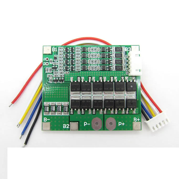 4S 30A 12В BMS защита батареи с балансом PCB плата для LiFePo4 жизни 18650