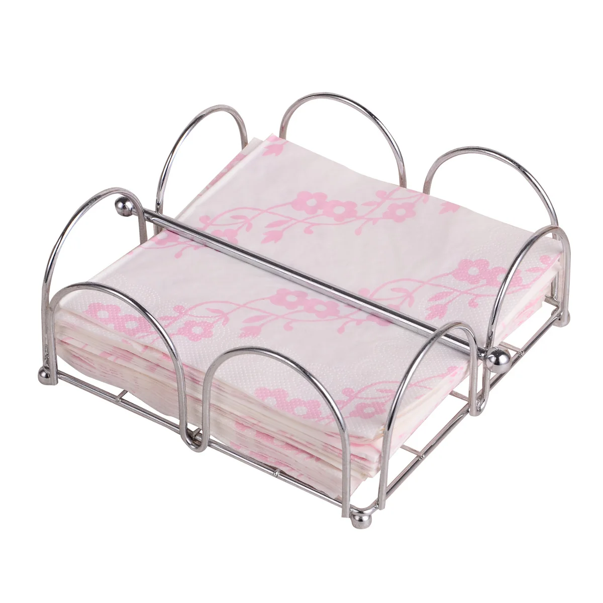 

Napkin Paper Holder Iron Box Tissue Paper Holder Table Desktop Serviette Dispenser Sheet Paper Case Hotel Kitchen Restaurant