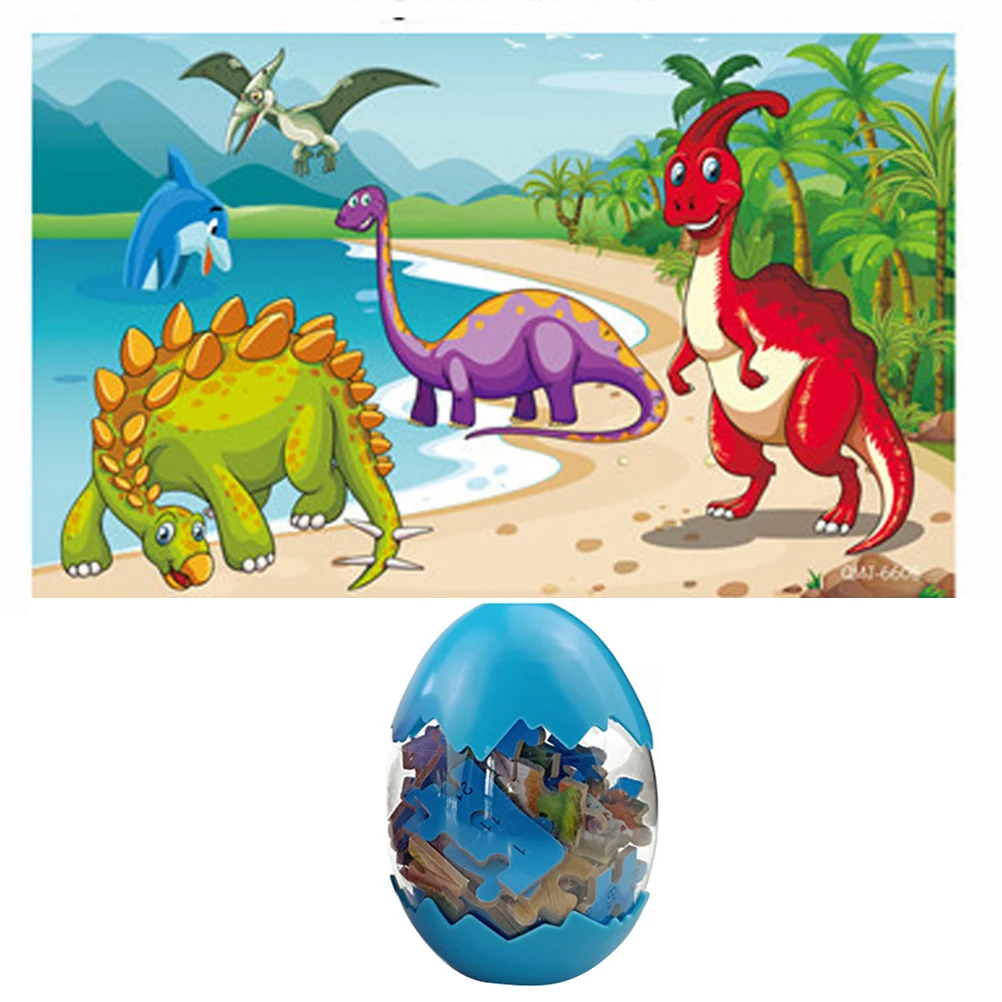 Гигантские Яйца динозавра 60 штук деревянный динозавр головоломка детские