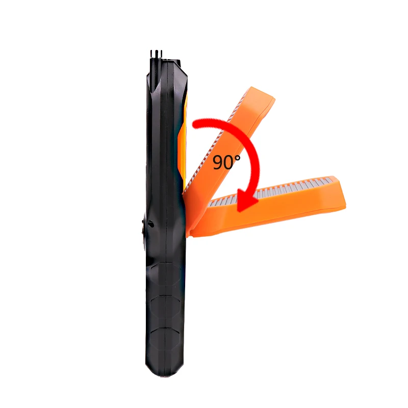 CLAIRE 6302B COB + светодиодный 4 режима 90 ° вращающийся головки вспышки света светильник