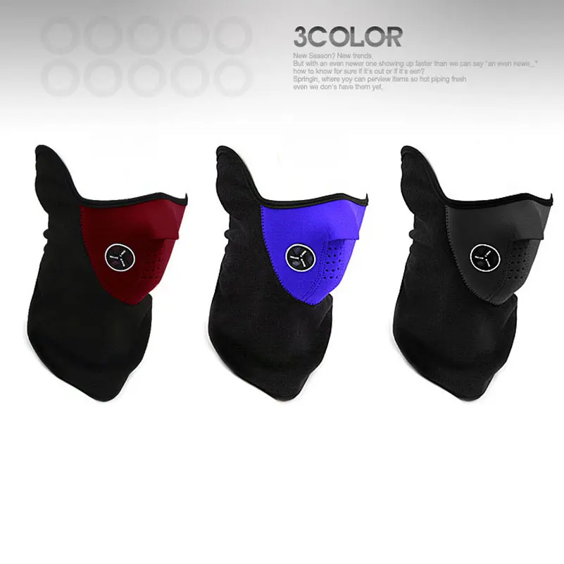 Bicycle Bike Winter Snowboard Ski Neck Warm Face Mask Veil Guard P30