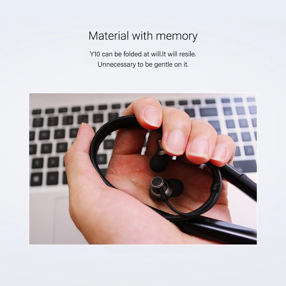 WXYY Original Sport Wireless Bluetooth Earphone Waterproof Bass Headphone Noise Cancelling Folding Inear Headset with mic Stereo