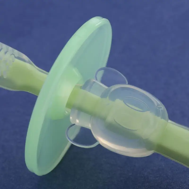 1Pc Kids Soft Silicone Training Toothbrush Baby Children Dental Oral Care Tooth Brush Tool Baby Kids Teething Teether Brush