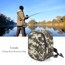 Lixada водонепроницаемая сумка для рыбалки многофункциональная круглая Рыбацкая Сумка рыболовные снасти сумки рюкзак для рыбы