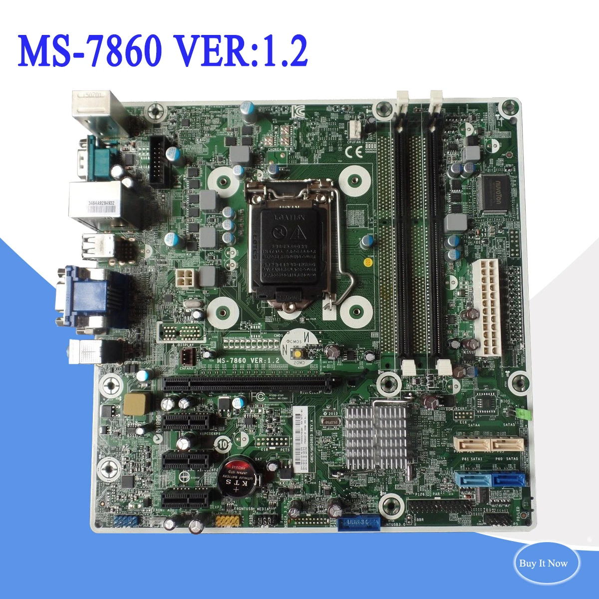Настольная материнская плата MS-7860 VER: 1 2 LGA1150 H81 для HP Pro 400 G2 MT 786170-001 785906-001 полностью