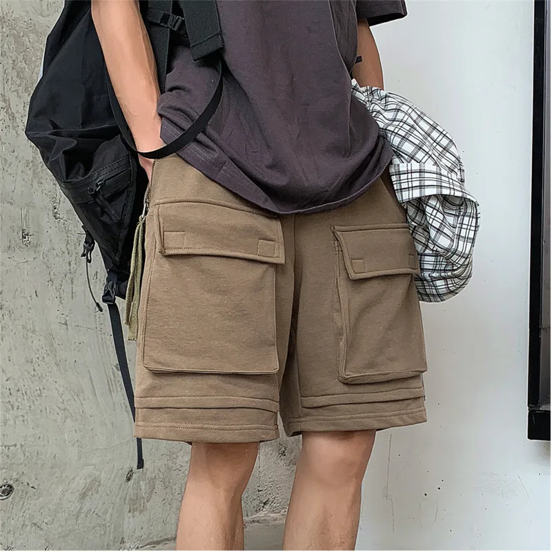 Новые летние шорты для женщин для мужчин модные однотонные цвет прямые повседневные шорты человек уличная тенденция дикий хип хоп Свободные