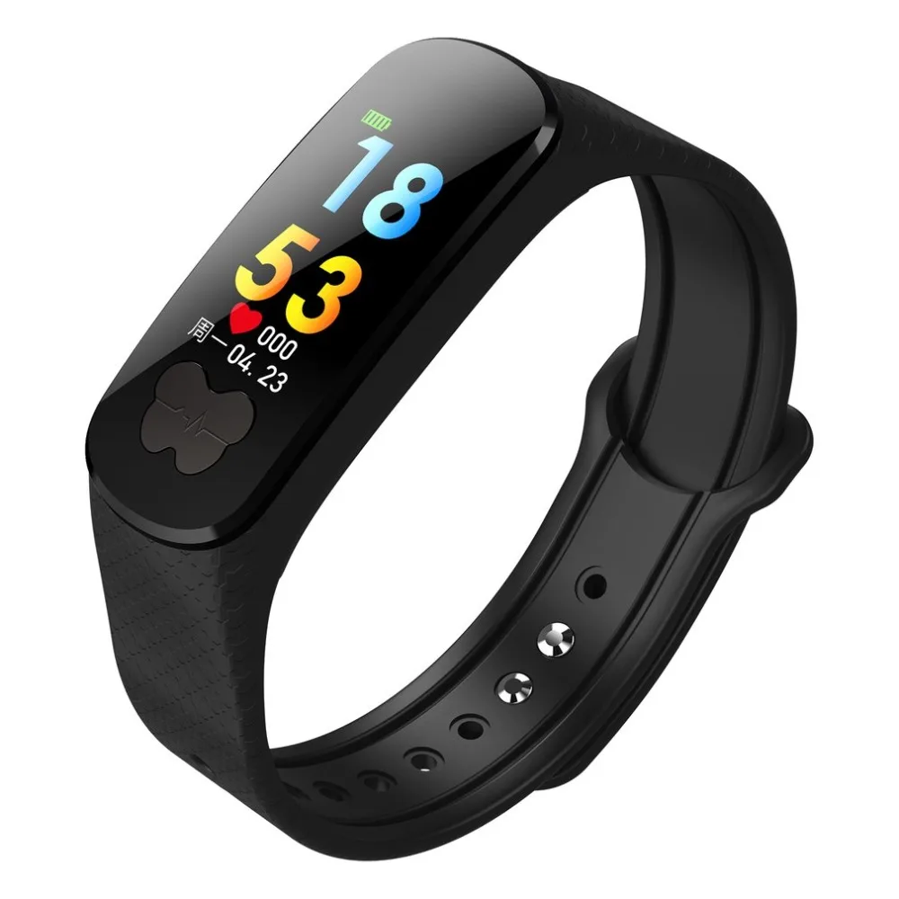 

B37 IPS Color Screen IP67 Waterproof Smart Bracelet Pedometer ECG+PPG Heart Rate Blood Pressure Monitor Fitness Smart Band