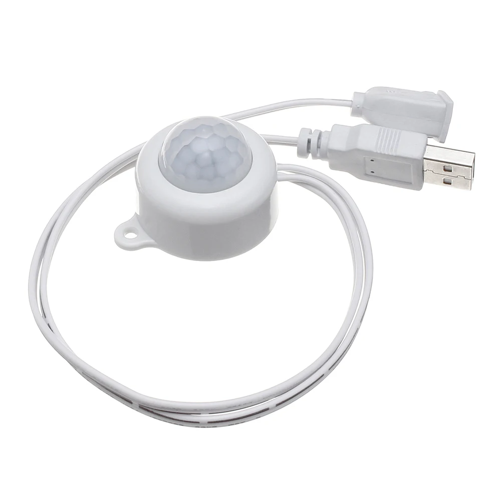 

CLAITE USB Human Body Infrared PIR Motion Sensor Switch for LED Strip Light DC5-24V