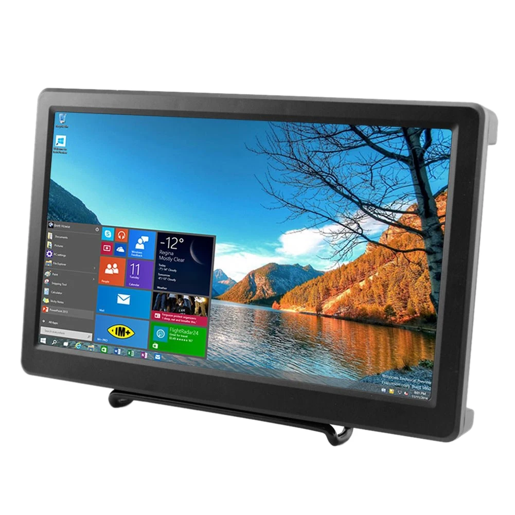 

10.1 Inch 1920X1080P Resolution Hdmi Vga Display Monitor Ips Ps4 Gaming Screen With Build-In Speakers For Raspberry Pi B+/