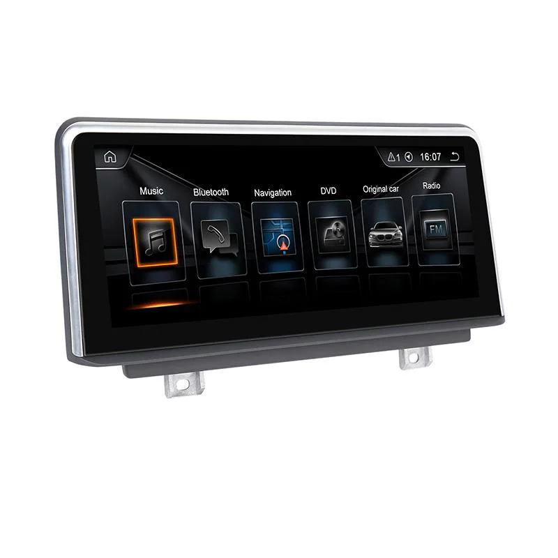 Perfect 8.8  inch screen Android PX6 9.0 Car smart gps Navi for  BMW 1/2/3/4 Series(2018) EVO system  WiFi  Mirrorlink 1