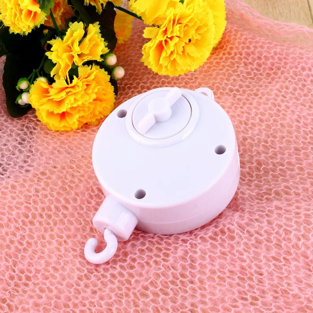 

TOPINCN Plastic Music Box Hand Clockwork Music Containeer Bed Bell Toy Melodies Baby Kid Toy Windup Music Box Accessories Hot