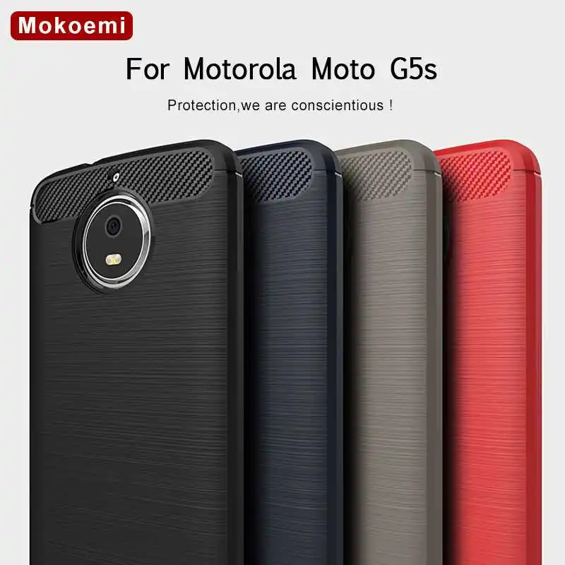 Модный противоударный мягкий силиконовый чехол Mokoemi 5," для Motorola Moto G5s, чехол для Motorola Moto G5S Plus, чехол для телефона