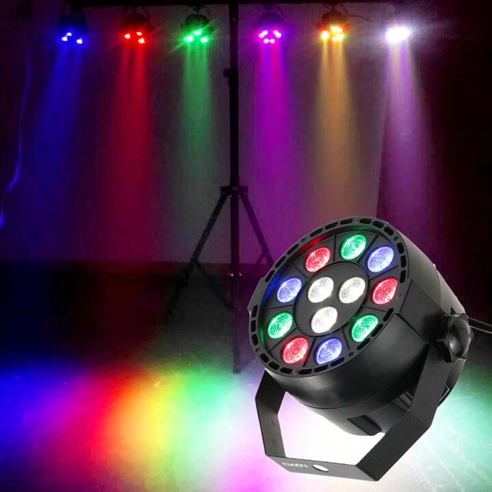 SHOW Disco Lamp DMX Light 15W AC 100 240V DMX 512 RGBW LED Stage PAR