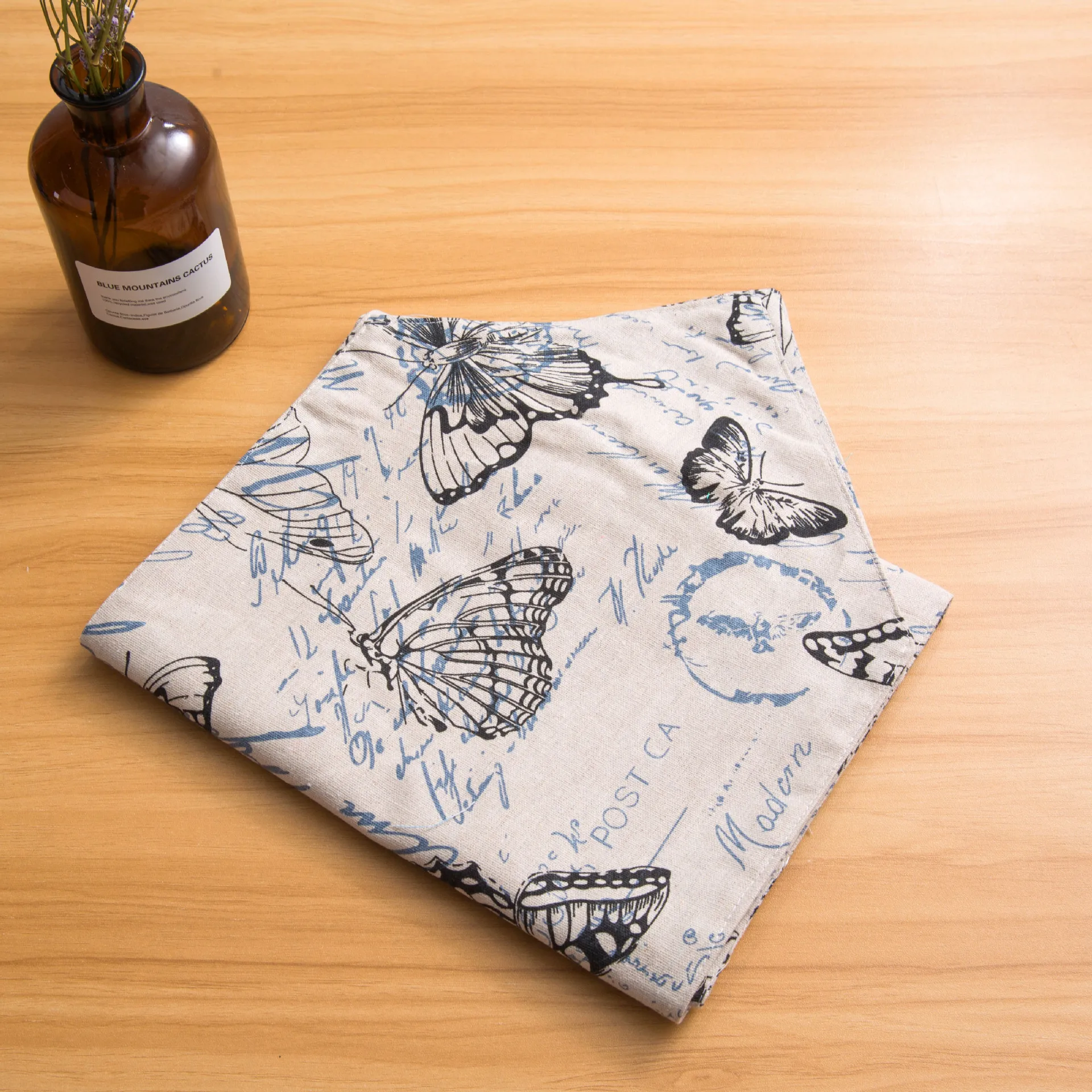 100% Linen Chemin De Table Runner Flag Tea Mat Art Television Cabinet Strip Cover A Piece Of Cloth Modern Weding Decoration