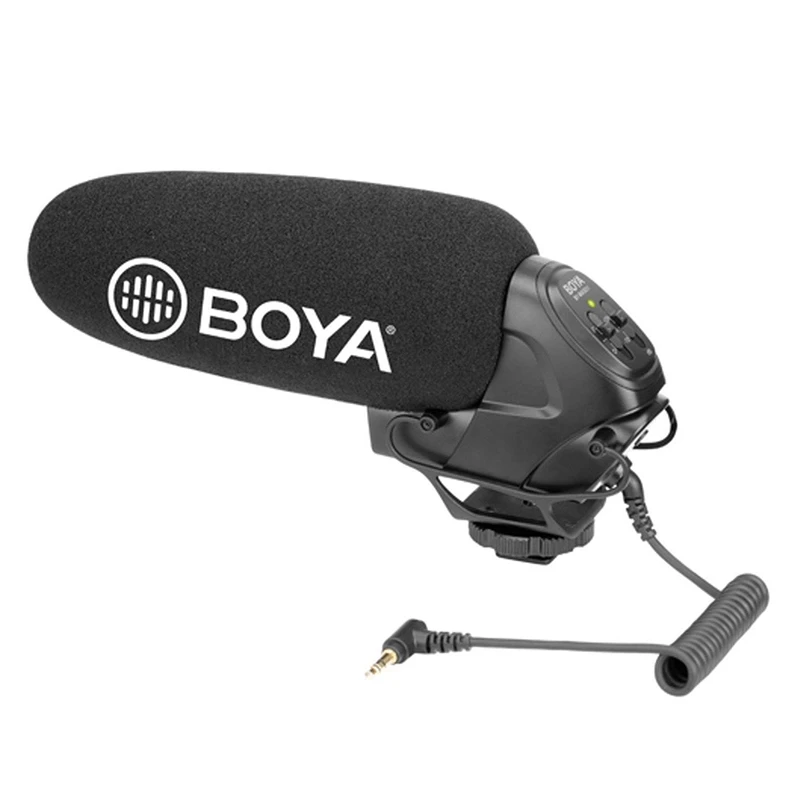 

BOYA BY-BM3031 On-Camera Microphone for DSLR Cameras Audio Recorders