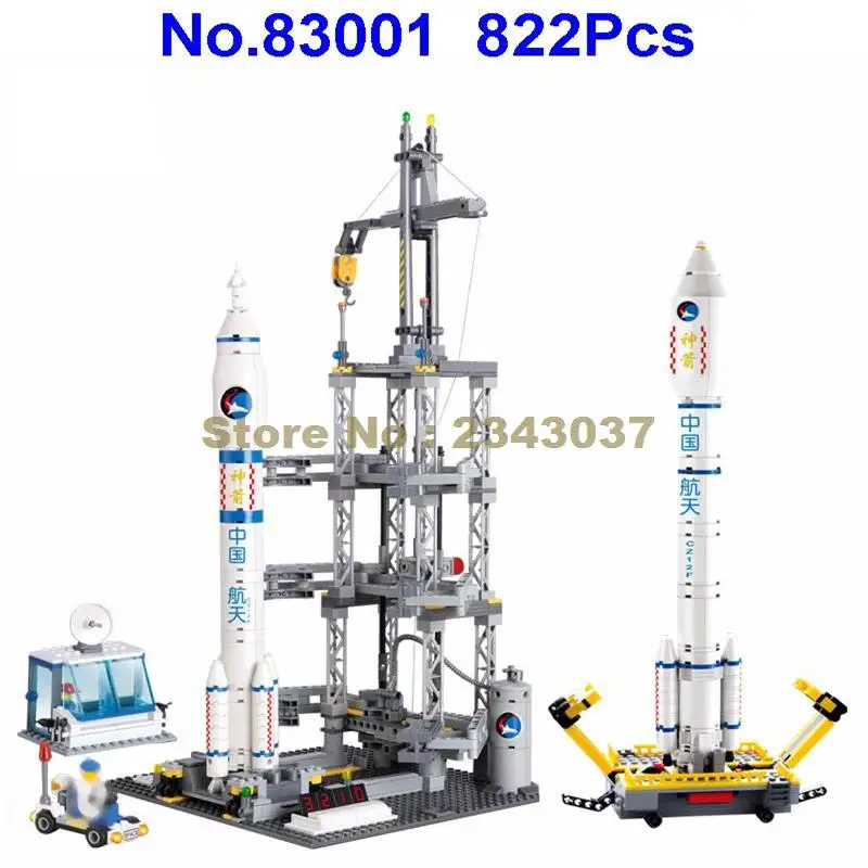 

83001 822pcs Aviation Space Series Rocket Station Building Block