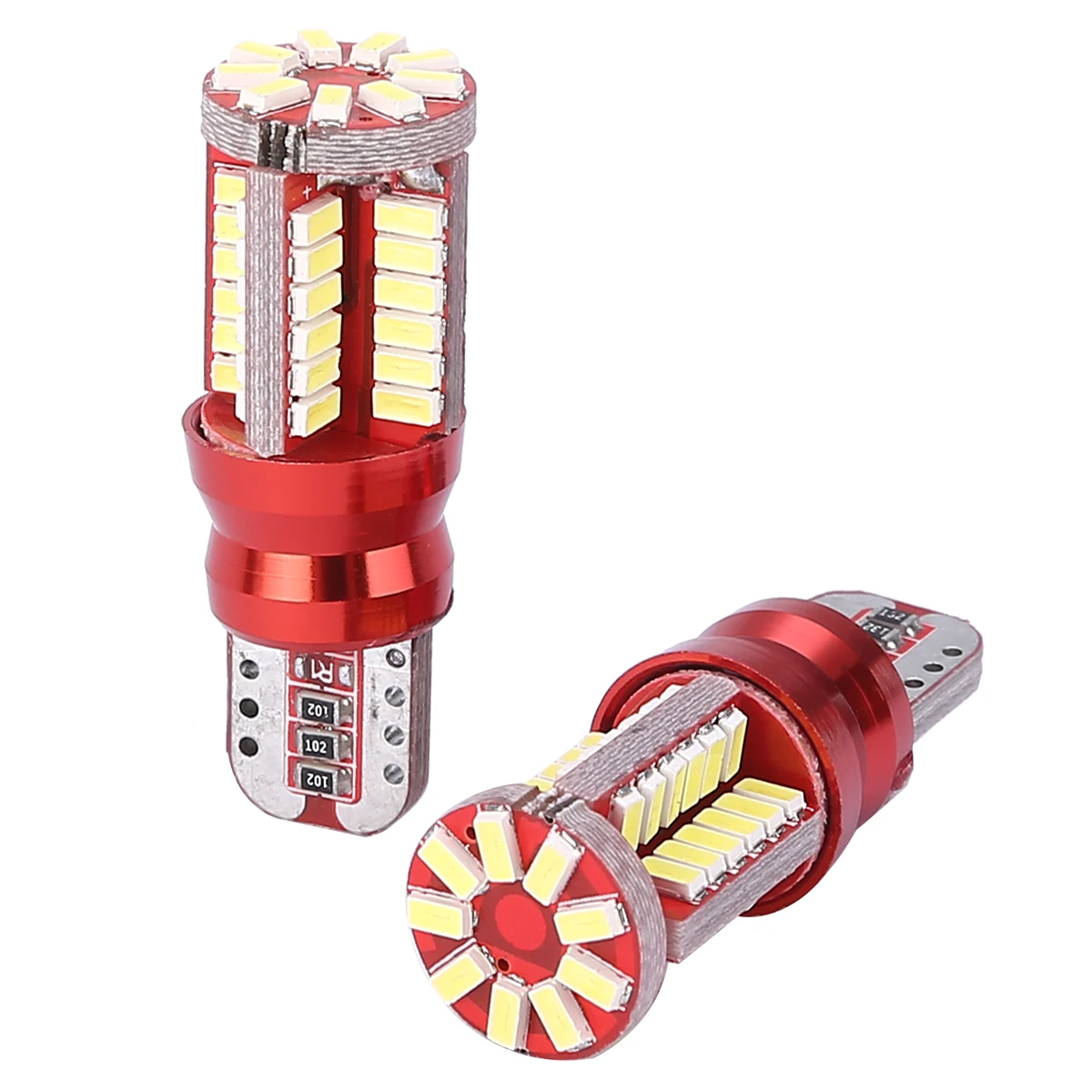 

2x Car T10 led 192 w5w Super Bright 57smd Canbus NO Error Car Marker Auto Wedge Clearance Lights Bulb Parking Lamps Side Light