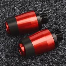 2 шт. мотоцикл руль акустическая система заканчивается ЧПУ Алюминий для Benelli TNT BN 600 300 250 Leoncino 500