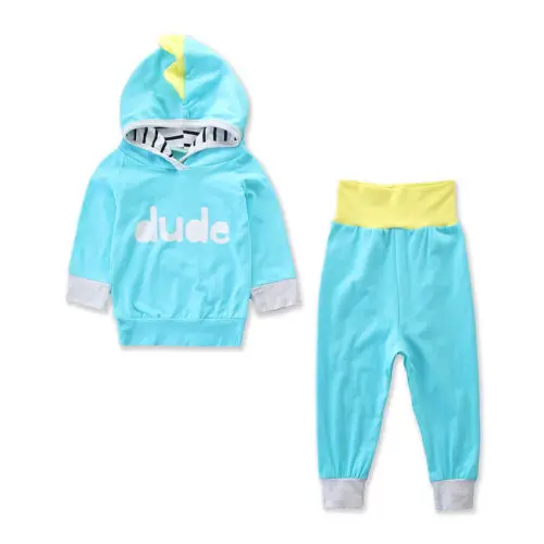 UK Newborn Kid Baby Girl Boy Casual Cotton Letter Sweatshirt Hoodies