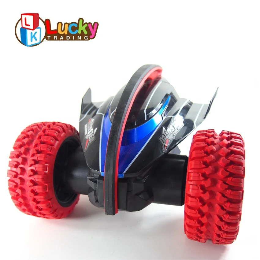 

2019 Best Seller 2.4g Remote Toy Devil Fish Gyro Rotate RC Stunt 360 Crazy Car for Kids Remote Control Cars