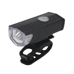 USB Перезаряжаемый Передний фонарь для велосипеда светодиодный велосипедный фонарь
