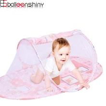 BalleenShiny портативные детские игры, Пляжная палатка, строит Открытый Солнечный детский плавательный бассейн с игровой корзиной, дом, детская складная палатка для маленьких детей