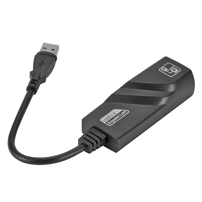 Высокое качество мини USB 3 0 гигабитный Ethernet адаптер к RJ45 Lan сетевая карта для Windows 10