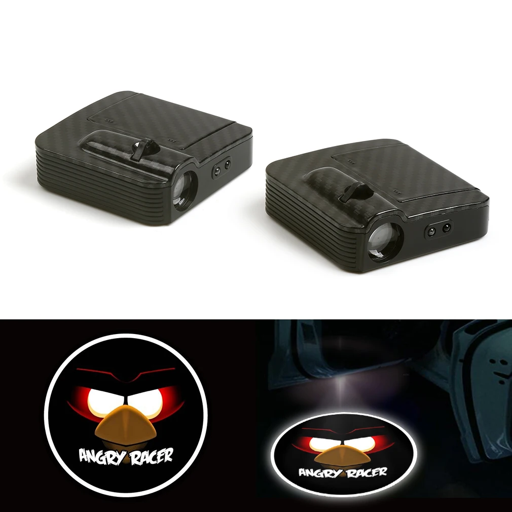 

Angry Bird Wireless Courtesy Car Logo Door Ghost Shadow Laser Projector Lights