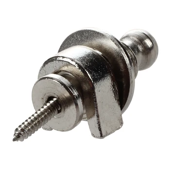 

Threaded, Non-slip Electric Guitar Strap Buckle Lock Button