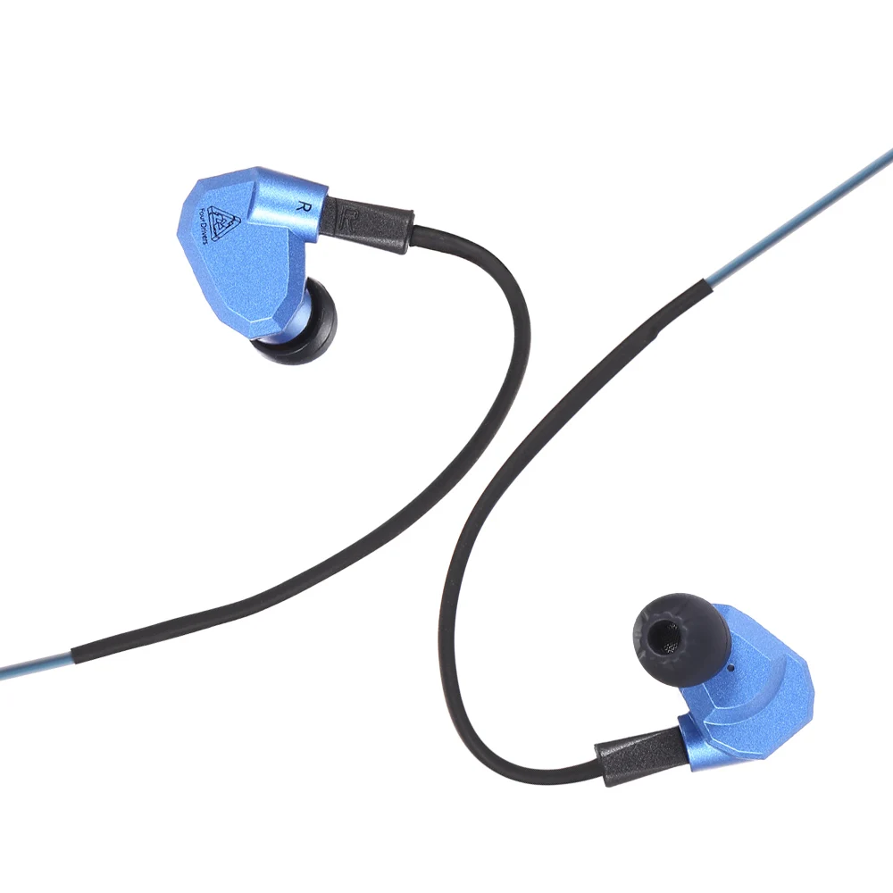 KZ ZS5 HiFi наушники вкладыши съемные музыкальные 3 5 мм Jack с шумоподавлением