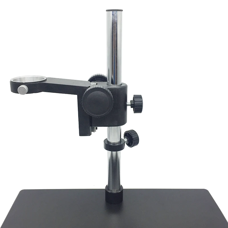 Big Size Heavy Duty Adjustable Boom Large Stereo Arm Table Stand 50 mm Ring Holder For Lab Monocular Industry Video Microscope