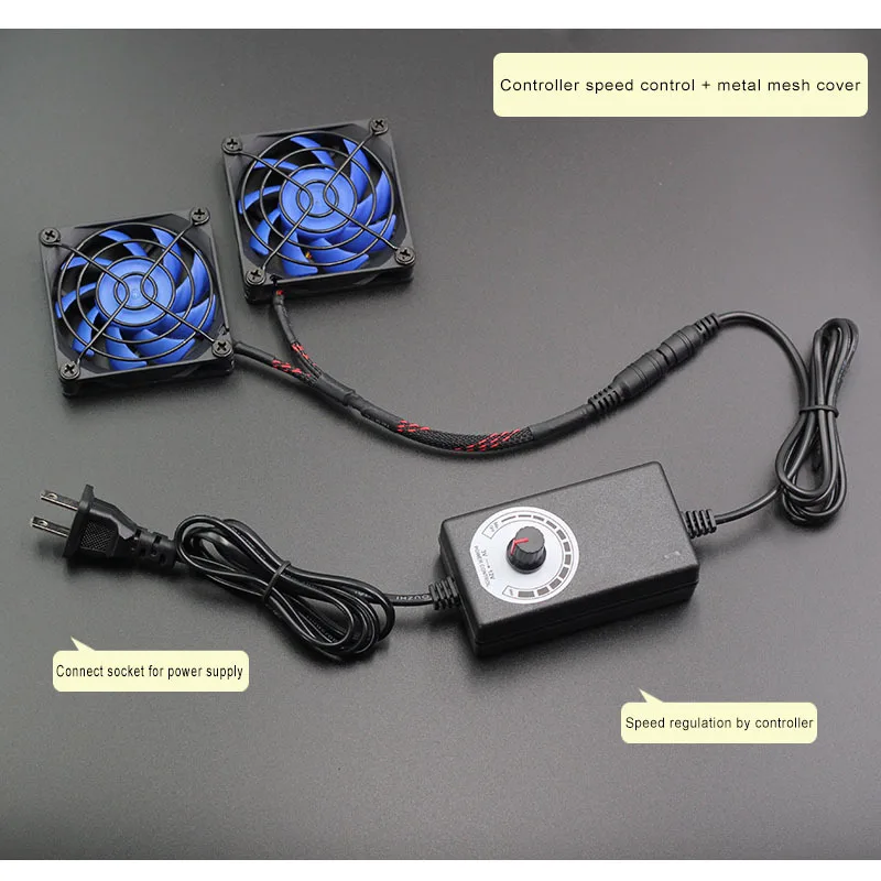 Новый вентилятор охлаждения 7 см Радиатор USB/Мощный бесшумный пыленепроницаемый