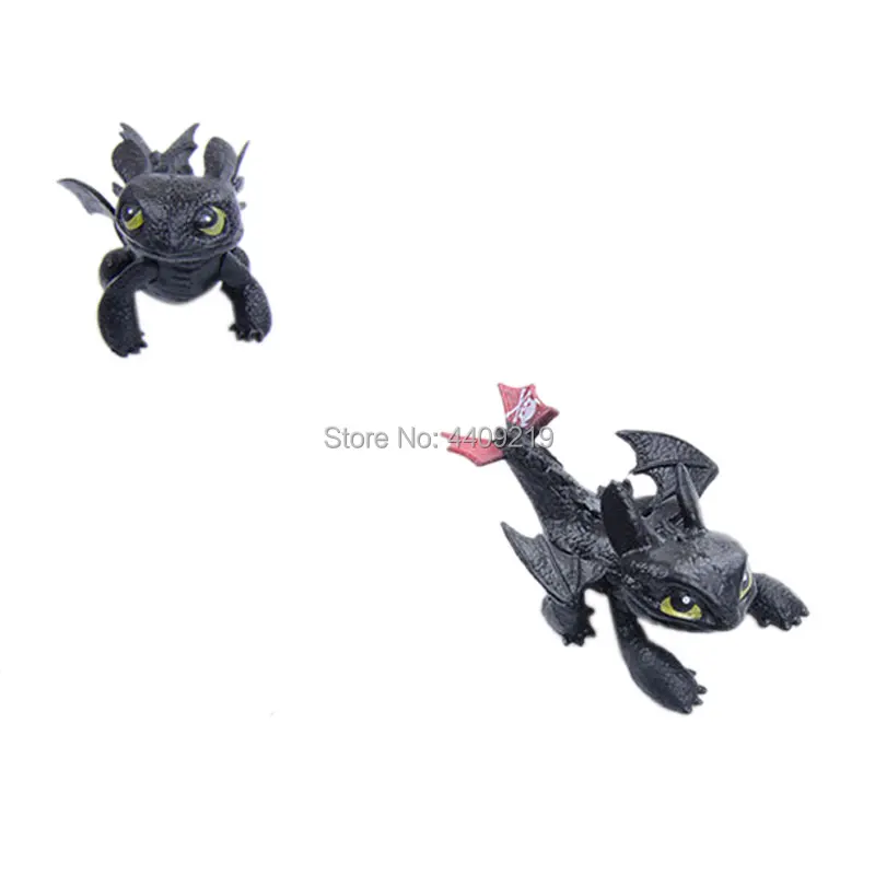 7-8CM How To Train Your Dragon Toothless Action Figure Toyless Toothless For Children