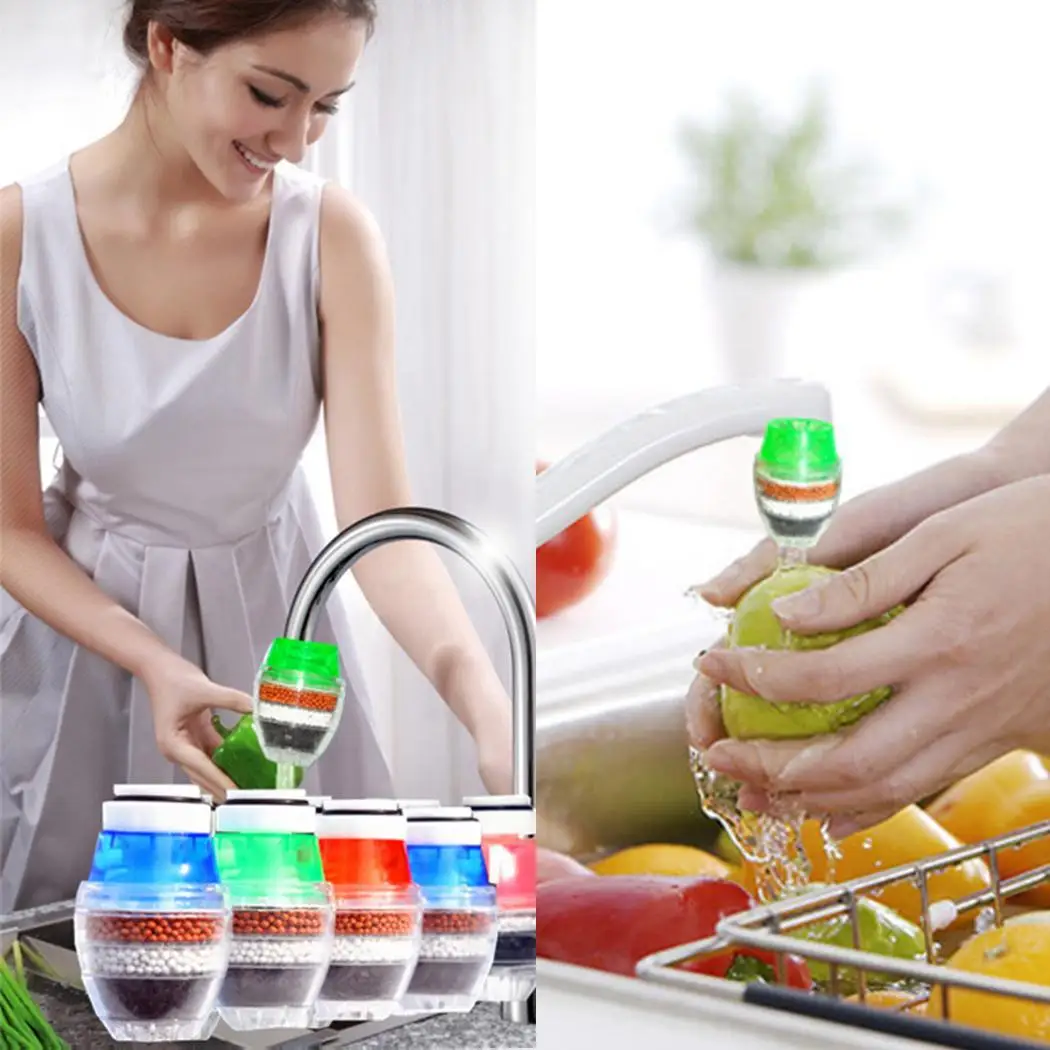 

1pcs Coconut Carbon Cartridge Household Faucet Multicolor random 16-22mm Tap Water Clean Purifier Filter