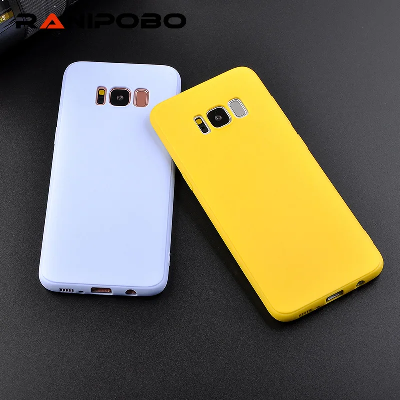 

Macaron Candy Color Phone Case For Samsung Galaxy S6 S7 Edge S8 Plus Note8 Cases for Galaxy A5 A7 J3 J5 J7 2017 J330 J530