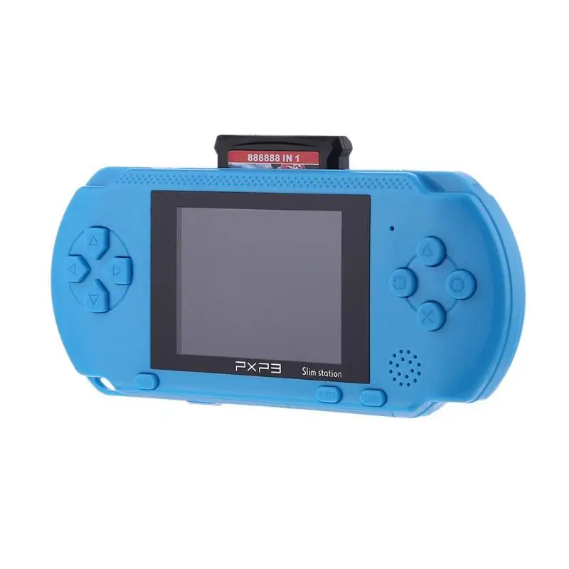 NEW16 Bit PXP3 PVP Handheld Game Player Video Game Console with 2 Game card