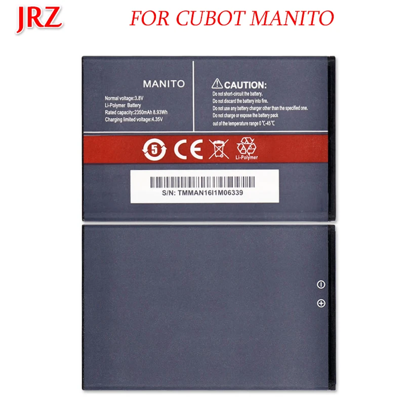 

For CUBOT MANITO Battery 2350mAh Batterie Bateria Accumulator AKKU
