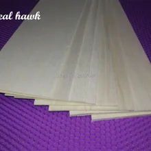 10 шт. 500x100x0,75/1/1,5/2/2,5/3/4/5 мм отличного качества модель пробкового дерева листы для DIY самолет модель лодки материал