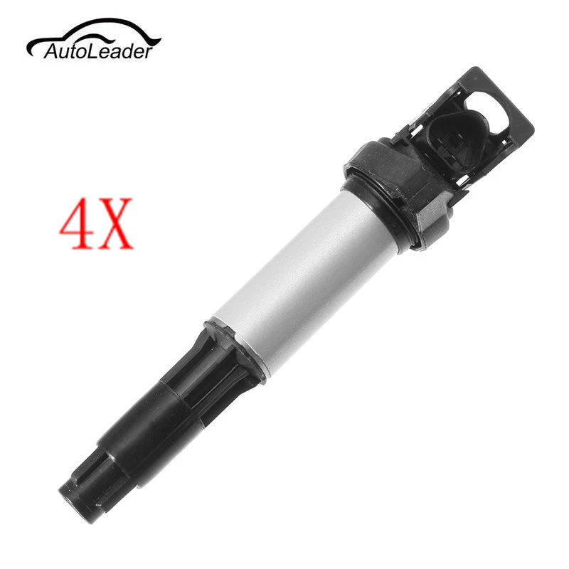 

4Pcs Ignition Coils for BMW E87 E88 E46 E90 E60 E63 E83 E53 E70 X5 X3 Z4 12131712219 12131712223 12137551260