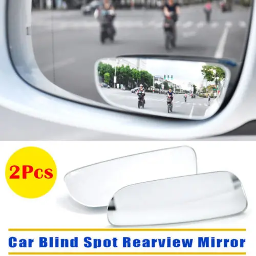 

2Pcs 360° Wide Angle Convex Rear Side View Universal Car Auto Blind Spot Mirror